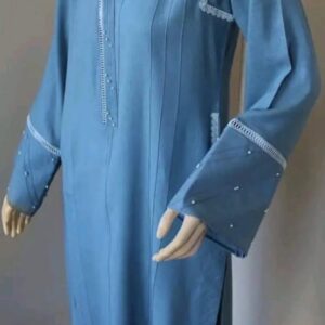 Long shirt with straight trouser