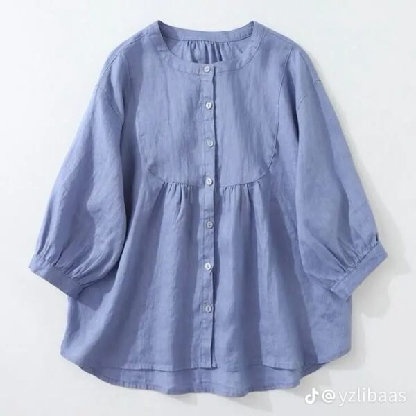 Round neck short kurti - Image 3