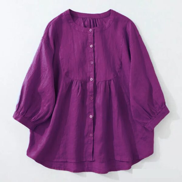 Round neck short kurti - Image 4