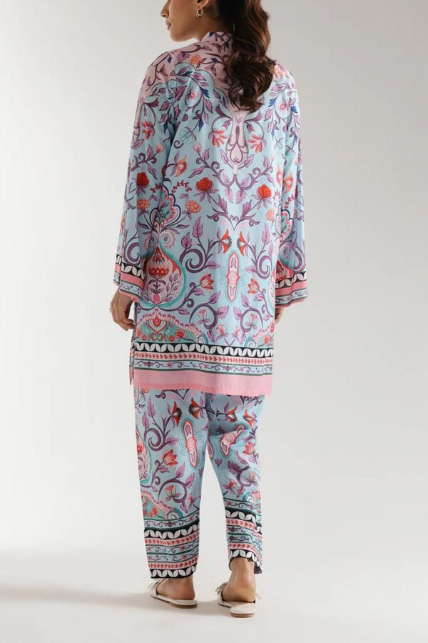 Stitched 2 piece printed shirt and printed trouser - Image 2