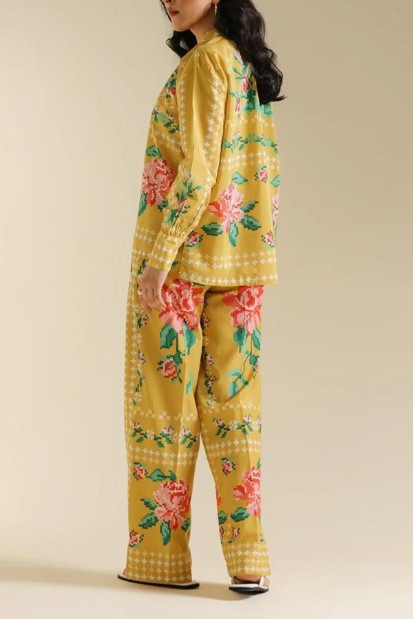 Stitched 2 piece printed shirt and printed trouser - Image 2