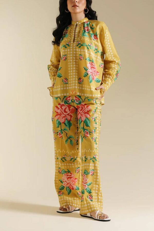 Stitched 2 piece printed shirt and printed trouser - Image 3