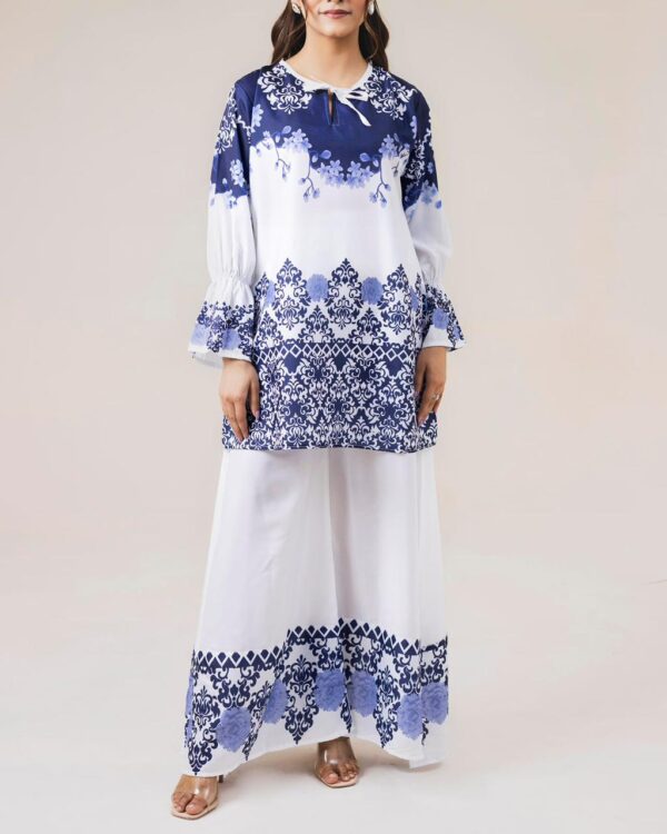 Grip printed 2 piece shirt & trouser