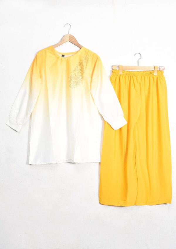 Grip printed 2 piece shirt & trouser with fancy hand made work - Image 2