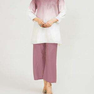 Grip printed 2 piece shirt & trouser with fancy hand made work