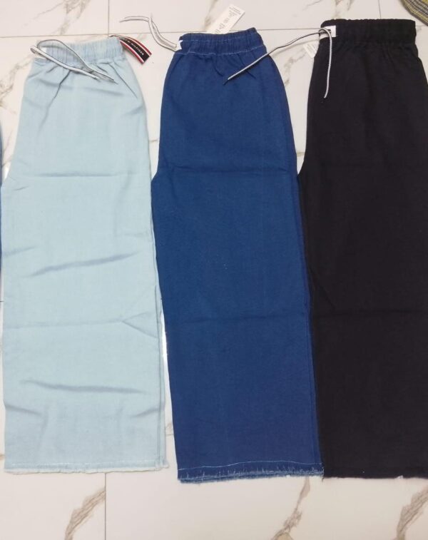 Baggy style denim jeans