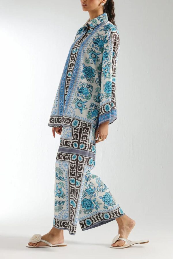 Stitched 2 piece printed shirt and printed trouser - Image 5