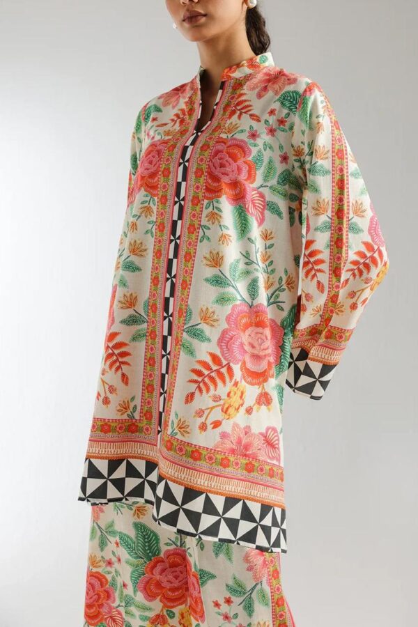 Stitched 2 piece printed shirt and printed trouser - Image 3
